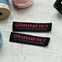 woven satin labels