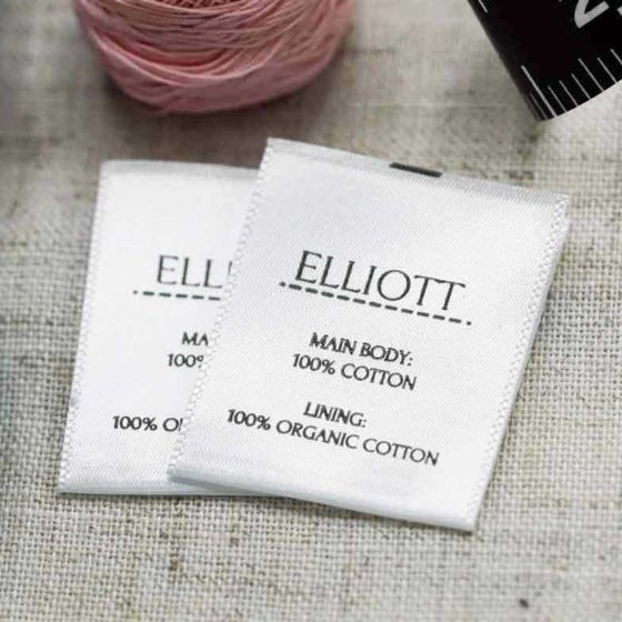 Printed Satin Labels