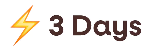 3 Days Rush
