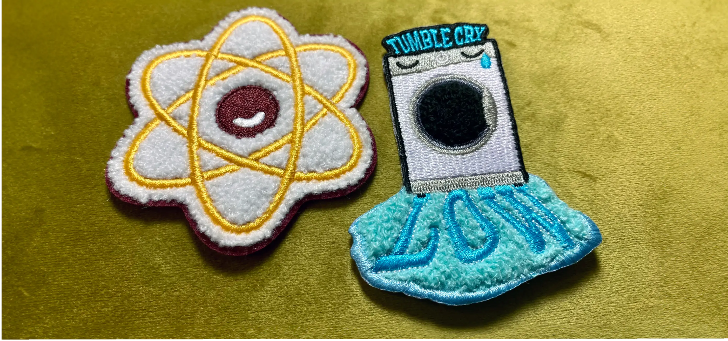 chenille patches image