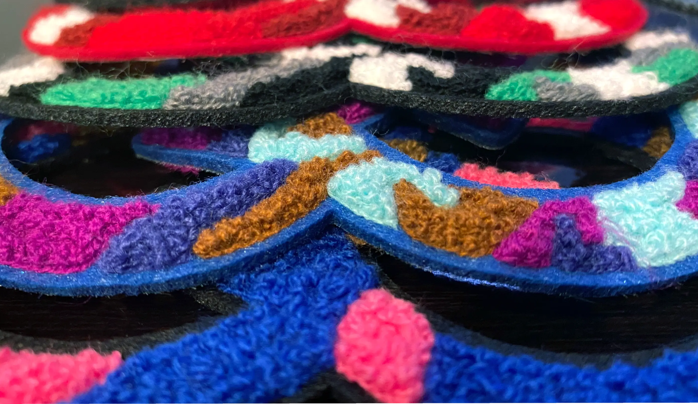 chenille patches image