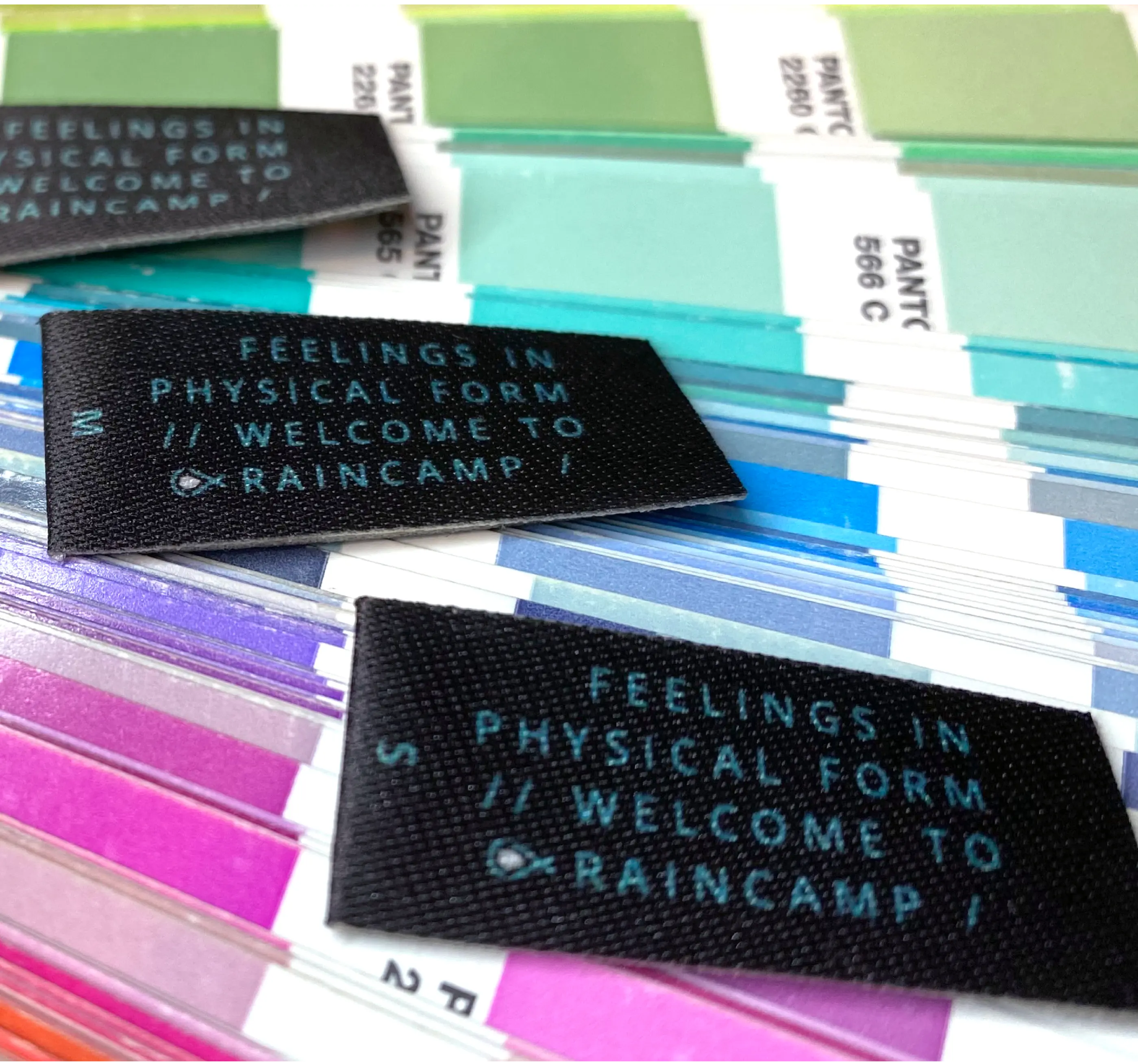 sublimation printed labels image