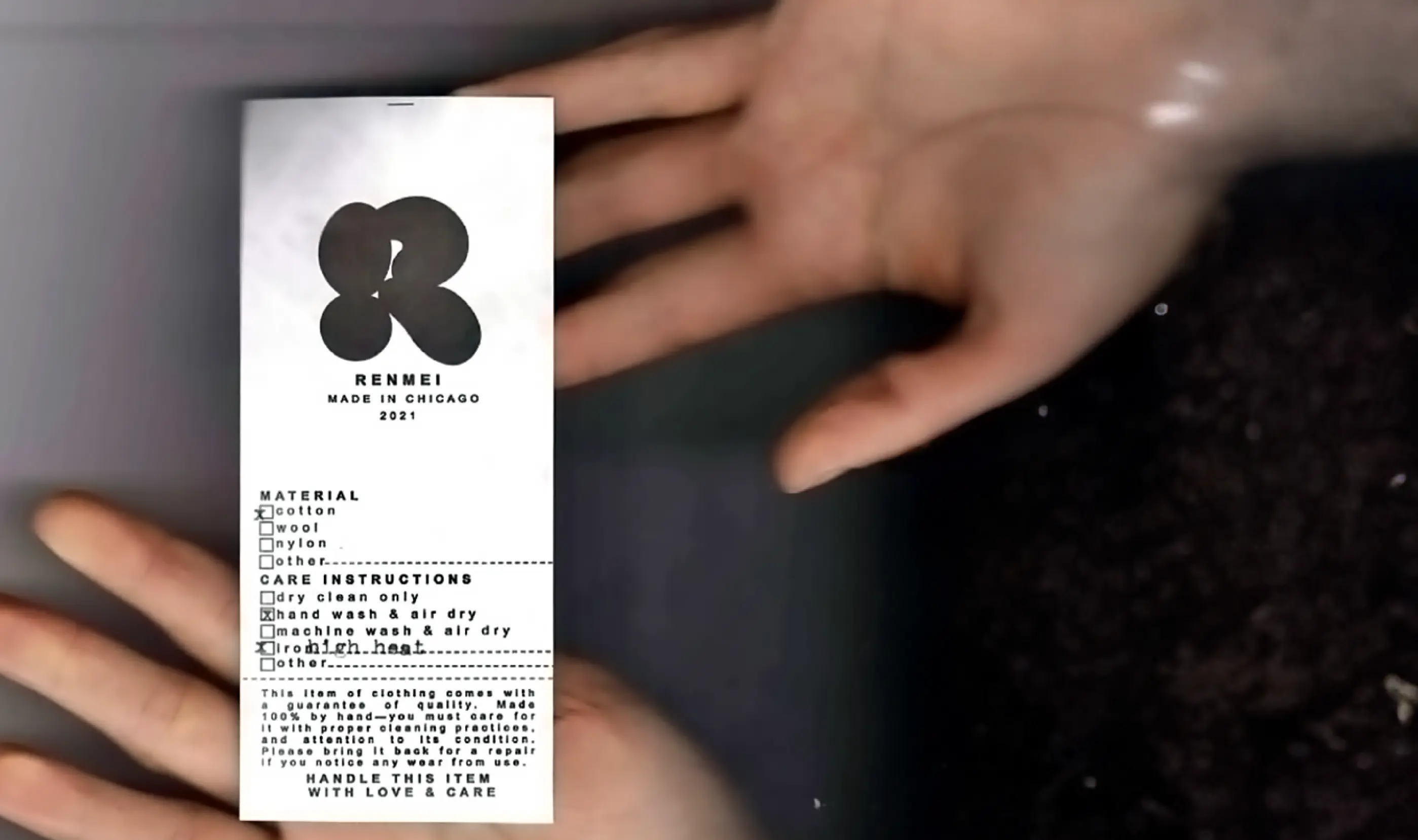 printed tyvek labels image