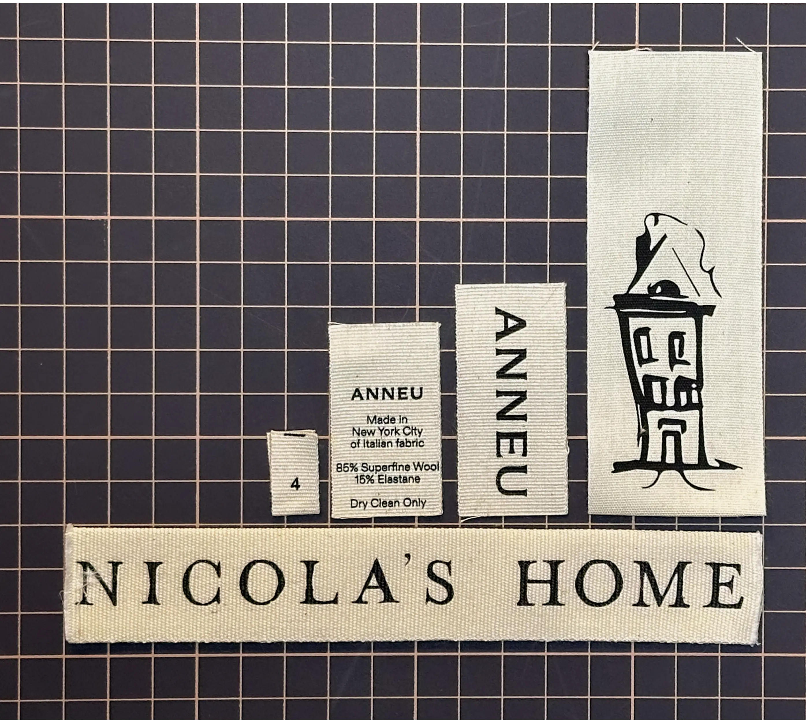 printed cotton labels image