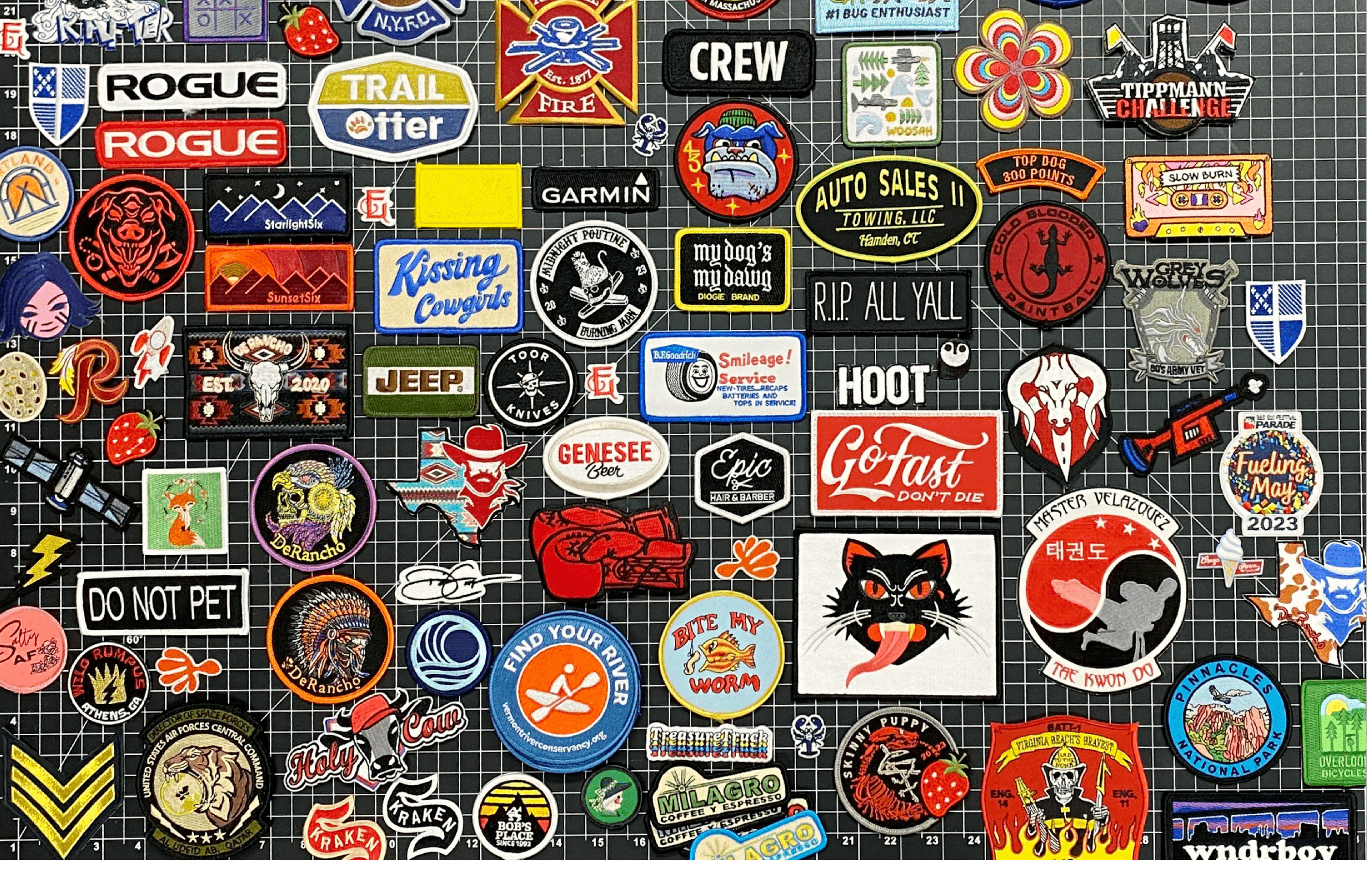 Embroidered Patches image